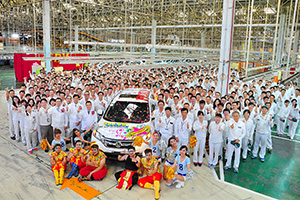 Taiwan's cumulative automobile production reaches 300,000 Unit