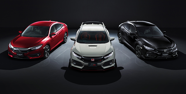 Honda to Begin Sales of All-new Civic Series in Japan