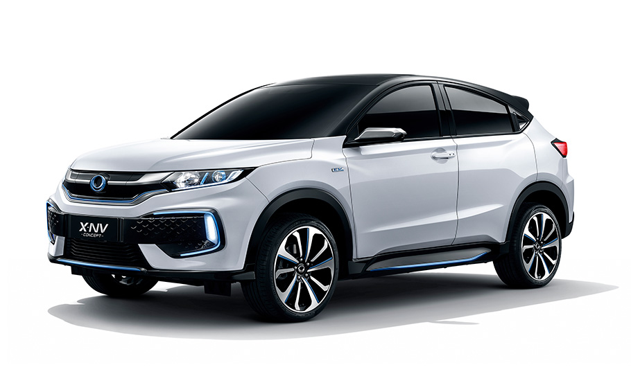 Honda Exhibits the World Premiere of the X-NV Concept, a Concept Model for its Second China-exclusive Electric Car, at Auto Shanghai 2019
