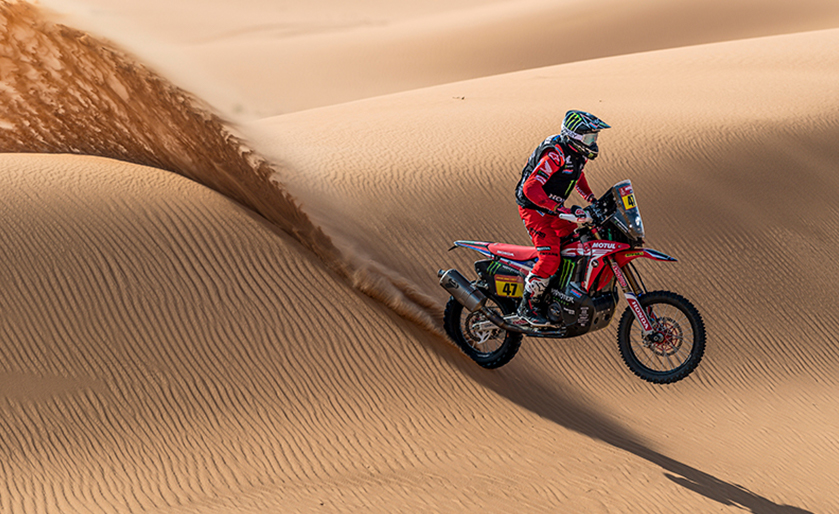 Kevin Benavides Claims First Dakar Rally Victory
Honda Wins Motorcycle Category for Second Straight Edition
