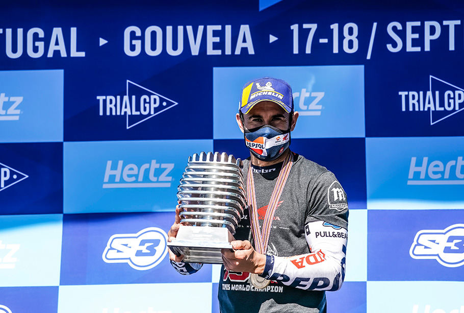 Toni Bou Wins 15th Consecutive FIM Trial World Championship Title