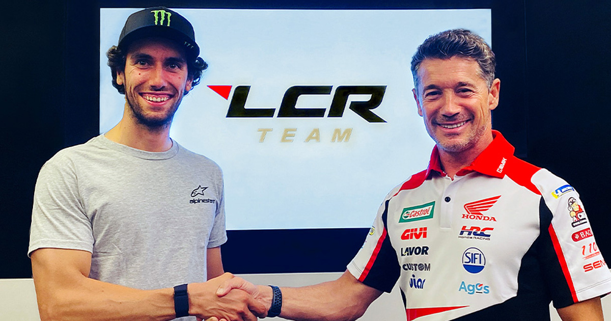 Álex Rins, LCR Honda CASTROL Team and HRC Sign New Contract