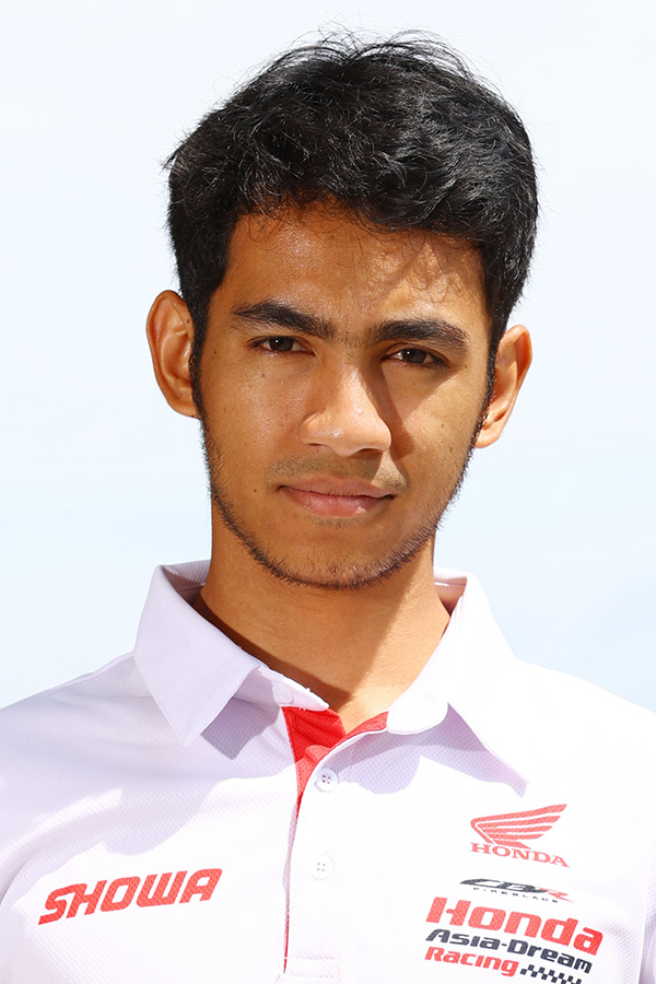 Andi Farid Izdihar (competing in ASB1000 class with Honda Asia-Dream Racing with SHOWA)