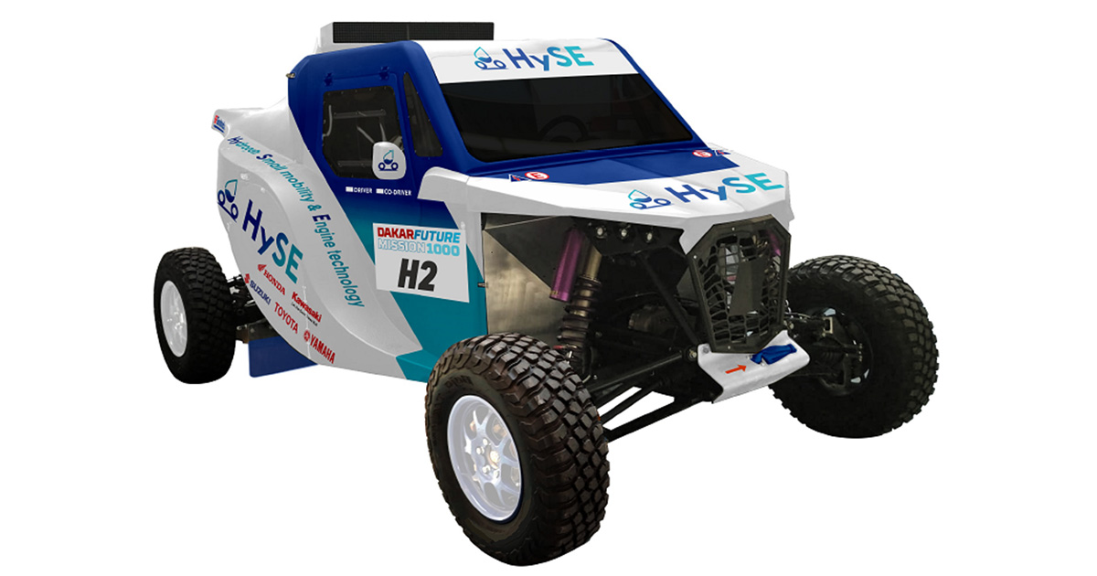 Participating in Dakar 2024 to Develop Small Hydrogen Engines Accelerating Development of Core Technologies and Building Global Alliances Toward Early Adoption of Hydrogen Small Mobility Engines