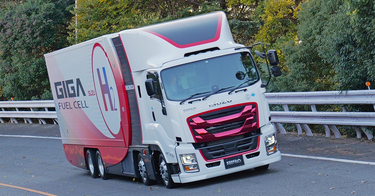 Isuzu and Honda Begin Demonstration Testing Today of Fuel Cell-Powered Heavy-duty Truck on Public Roads in Japan 