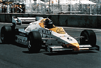 1984 USA F1 Grand Prix (with FW09)