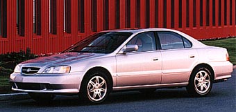 The new '99 model of the luxury sedan, the Acura TL