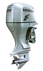 The BF225 4-stroke 225PS marine outboard prototype