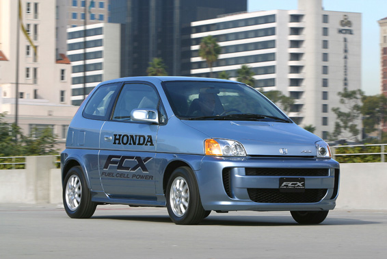 2004 Honda FCX Hydrogen Fuel Cell Vehicle (pictured in Los Angeles)Image