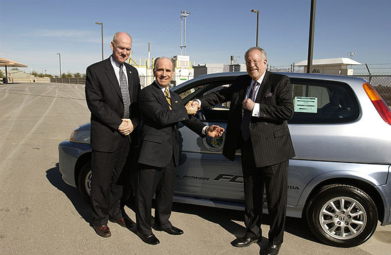 Honda Introduces City of Las Vegas as Next Fuel Cell Customer