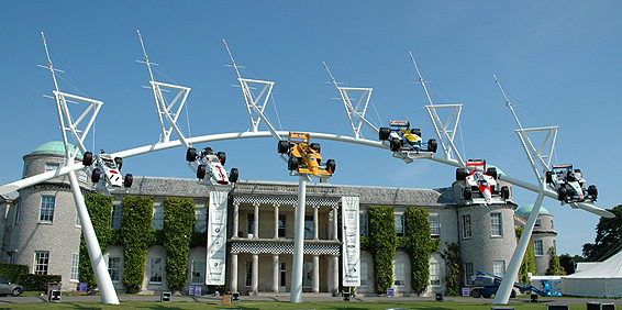 Honda Main Sponsor at 2005 Goodwood Festival of Speed