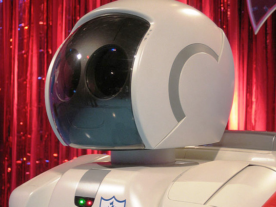 ASIMO appears on BBC's Blue Peter