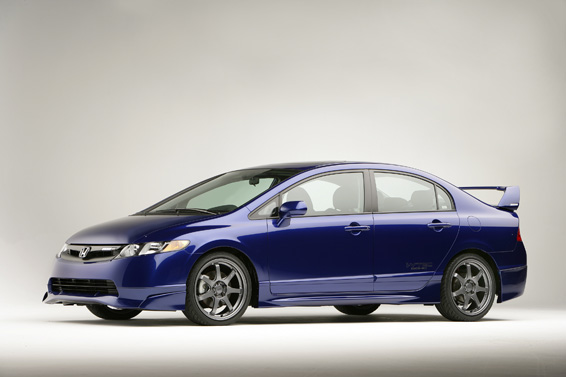 Honda Reveals Customized Concepts for Civic, Fit and CR-V at 2006 SEMA Show