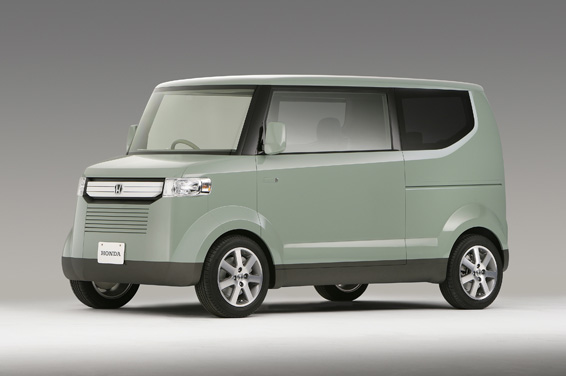 The Honda Step Bus concept vehicle was revealed at the 2006 Los Angeles Auto Show (November)