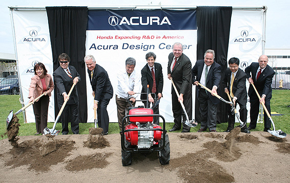 Honda Expands R&D Capabilities in America with Groundbreaking for Acura Design Center in California