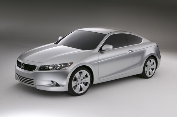The Honda Accord Coupe Concept debuted at the North American International Auto Show in Detroit on January 8, 2007
