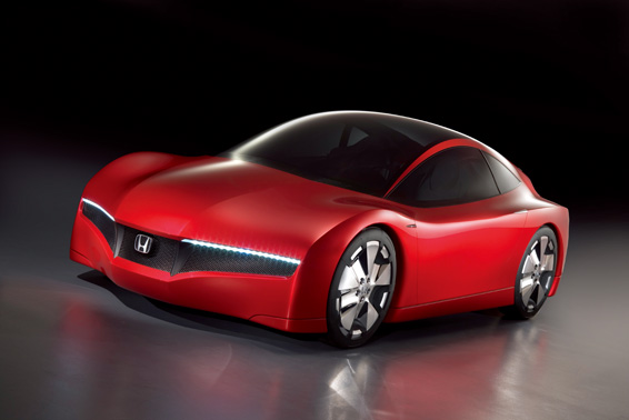 Honda Unveils "Honda Small Hybrid Sports Concept" at The 2007 Geneva Motorshow