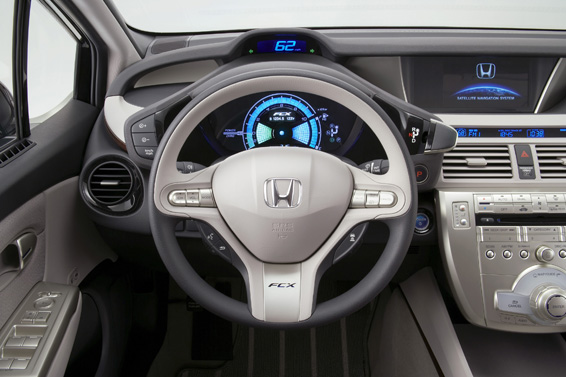 Honda FCX Clarity interior