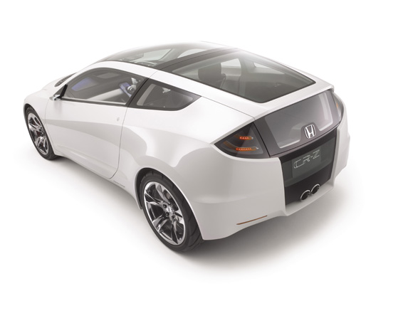 Honda CR-Z Concept lightweight hybrid sports car