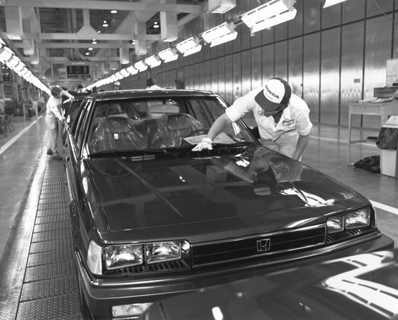 Honda's First U.S. Auto Plant Celebrates 25 Years of Production