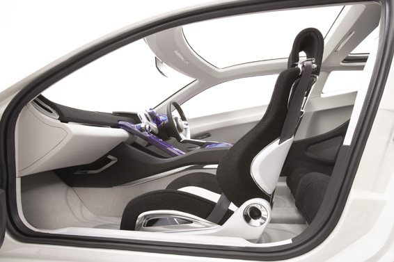 Honda CR-Z Concept lightweight hybrid sports car