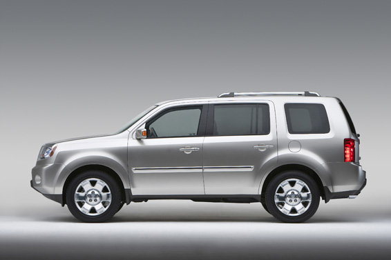 Prototype of 2009 Honda Pilot