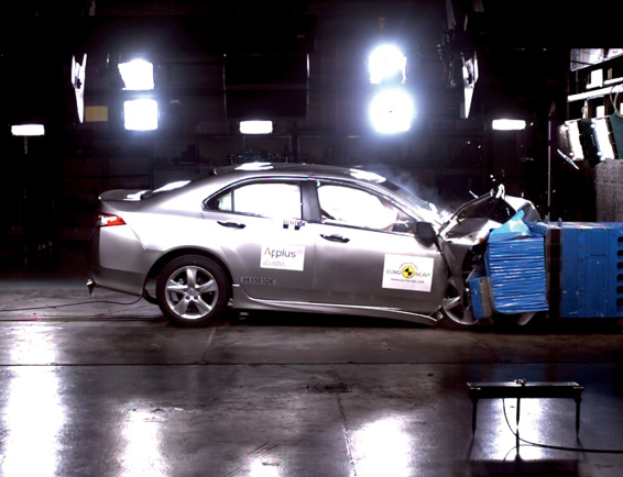 Honda Accord Achieves Highest Overall Rating in EuroNCAP Crash Tests for Large Family Cars