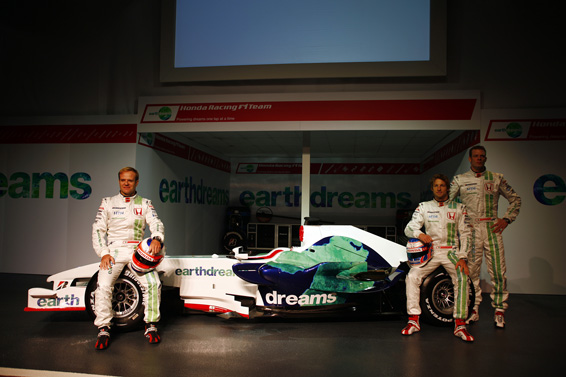 Rubens Barrichello, Jenson Button, Alex Wurz