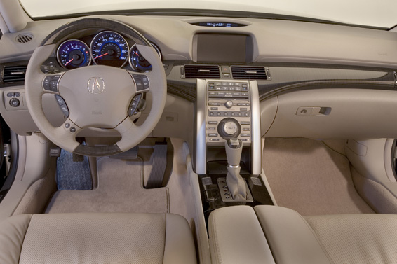 2009 Acura RL Interior (straight)