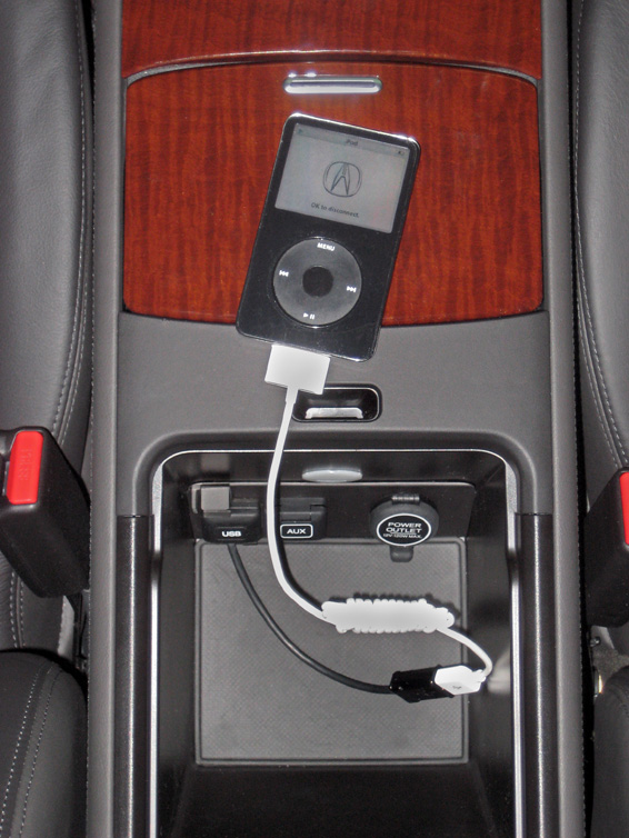 2009 Acura RL USB with iPod