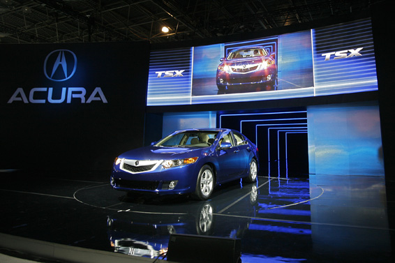 2009 Acura TSX Debut at 2008 New York International Auto Show