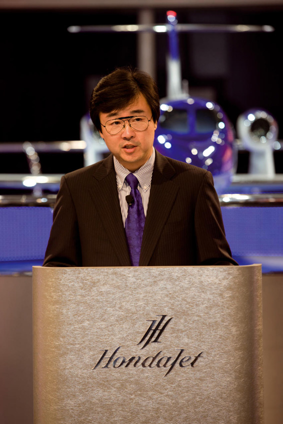 Michimasa Fujino, Honda Aircraft Company president and CEO
