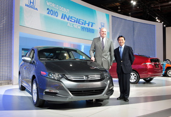 2010 Honda Insight Hybrid Makes World Debut at the North American International Auto Show