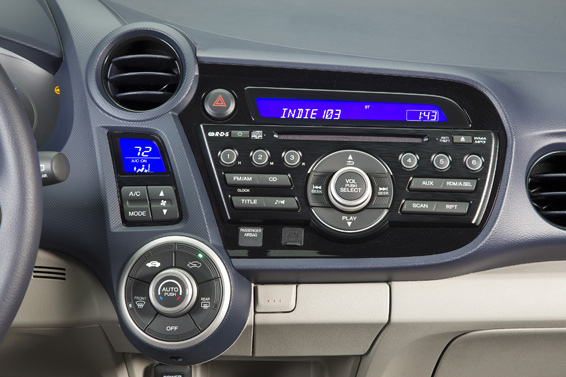 2010 Honda Insight audio system