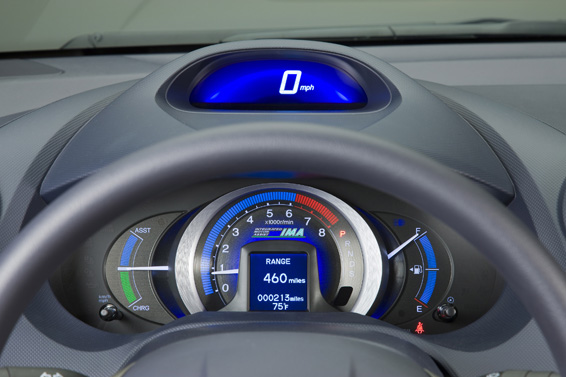2010 Honda Insight EX intieror, Multi-Information Display (MID)