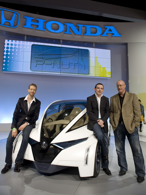 Honda Personal-Neo Urban Transport (P-NUT) design study model shown at the Los Angeles Auto Show 
