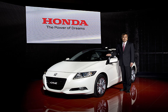 Honda CEO, Takanobu Ito, speaks at Geneva Motorshow 2010