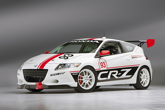 The HPD CR-Z in full racing livery