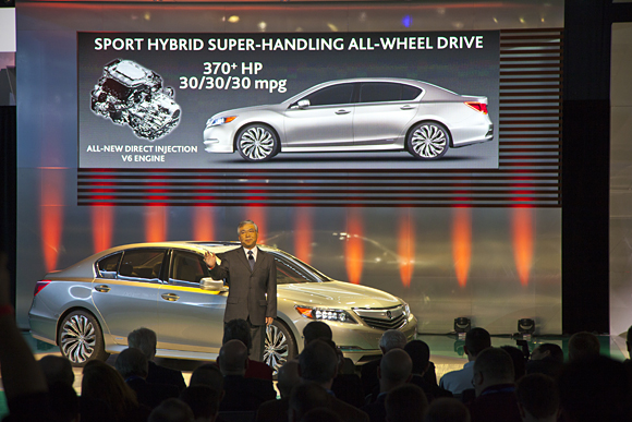 Acura RLX Concept Makes World Debut in New York