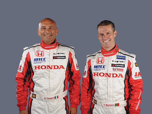 Gabriele Tarquini and Tiago Monteiro Announced As Hondas WTCC Drivers