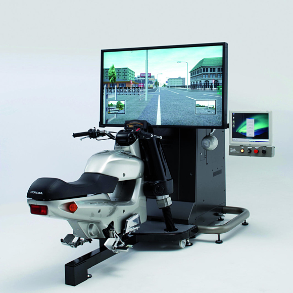 Honda Motorcycle Riding Simulator