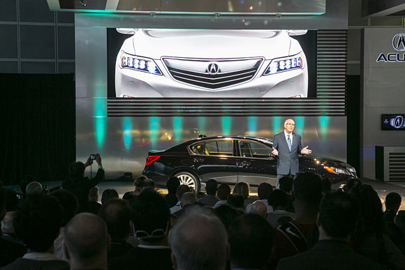 2014 Acura RLX debuts at the 2012 Los Angeles Auto Show