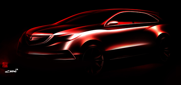 Acura to Debut the All-New 2014 MDX Prototype at the 2013 North American International Auto Show