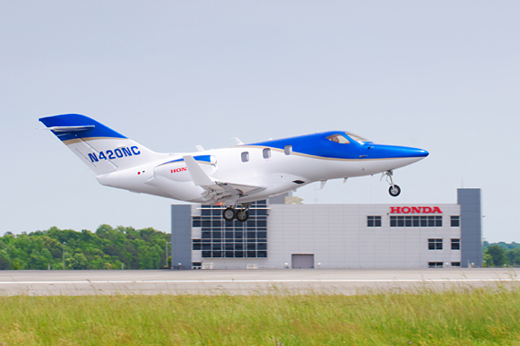 Fifth FAA-Conforming HondaJet Achieves First Flight
