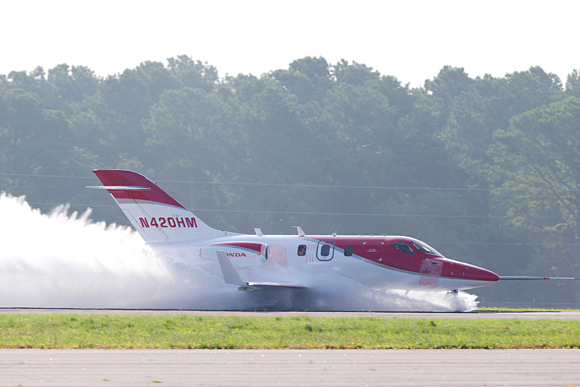 The HondaJet Completed Wet Runway Water Ingestion Tests