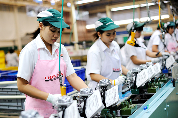 Honda's Cumulative Power Products Production in Thailand Reaches 25 Million Mark