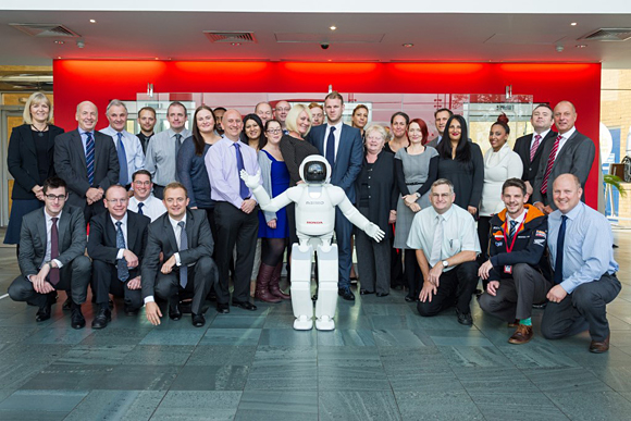 All-new ASIMO Continues UK Debut
