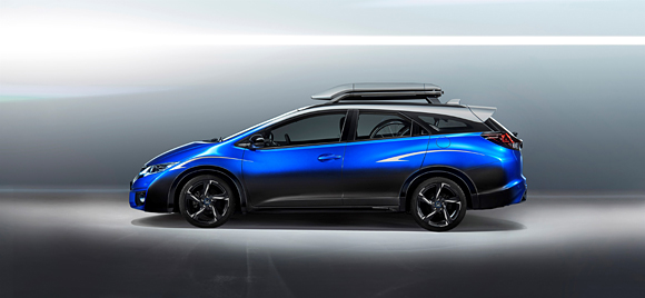 Honda to Showcase Civic Tourer Active Life Concept at 2015 Frankfurt Motor Show