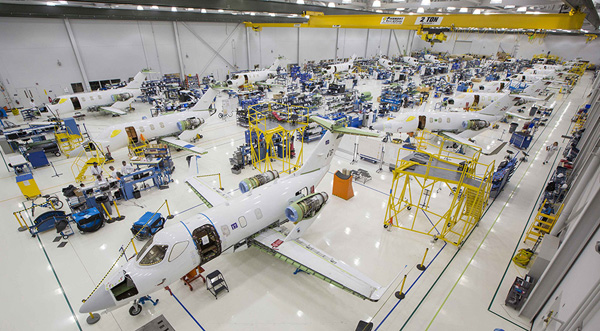 Assembly Line. Honda Aircraft is steadily ramping up production receiving FAA type certification for the HondaJet last year.
