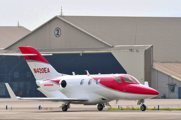 HondaJet Makes its First Appearance in Taipei